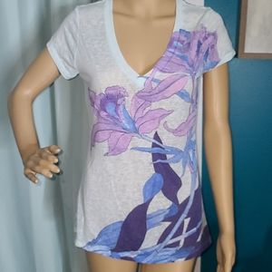 Express Deep V-Neck T-shirt